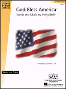 God Bless America piano sheet music cover